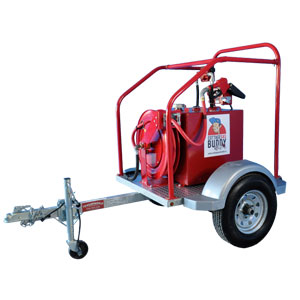Personal gas trailer